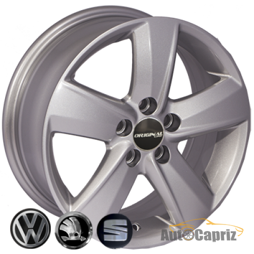 Диски Replica Volkswagen SSL445 S R15 W6.0 PCD5x100 ET38 DIA57.1   